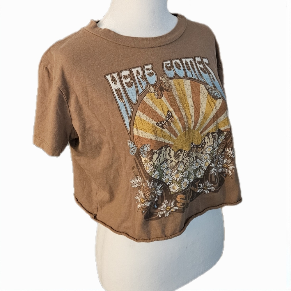 THE BEATLES♀️Cropped Top Tee - Picture 2 of 9